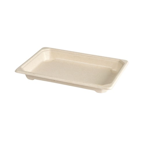 Duni Sushi Box Small 335 ml Braun ungeteilt, 400 Stk/Krt (4 x 100 Stk)