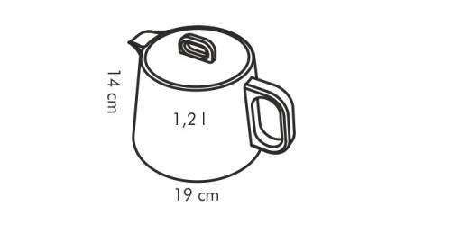 Teekanne GUSTITO 1.2 l