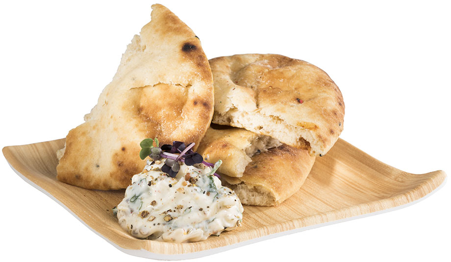 Tablett -BAMBOO- 14,5 x 14,5 cm, H: 2,5 cm Melamin innen: Bambusoptik außen: weiß spülmaschinengeeignet stapelbar nicht