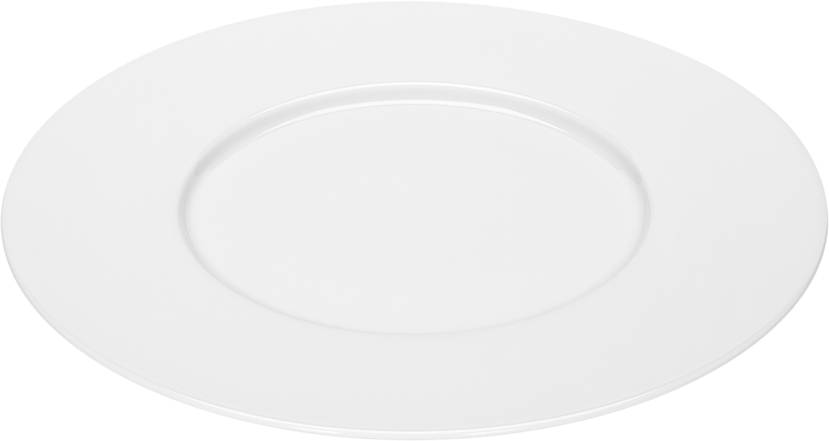 Fine Dining Teller flach rund Fahne 28 cm Höhe: 2,2 cm von SCHÖNWALD