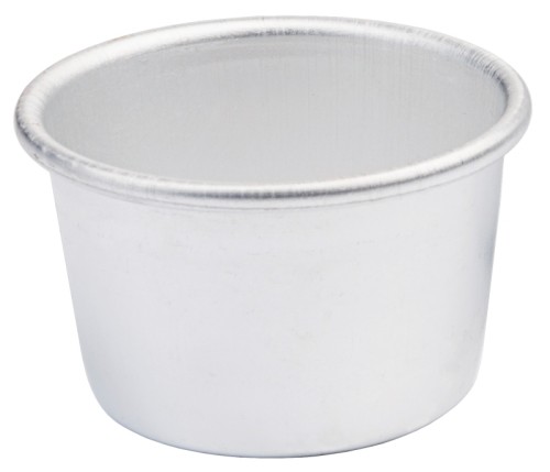 Dariolform aus Aluminium Bodendurchmesser: 4 cm, Höhe: 3,2 cm, Durchmesser innen: 5 cm, Volumen: 60 ml [Preis und Verpackung