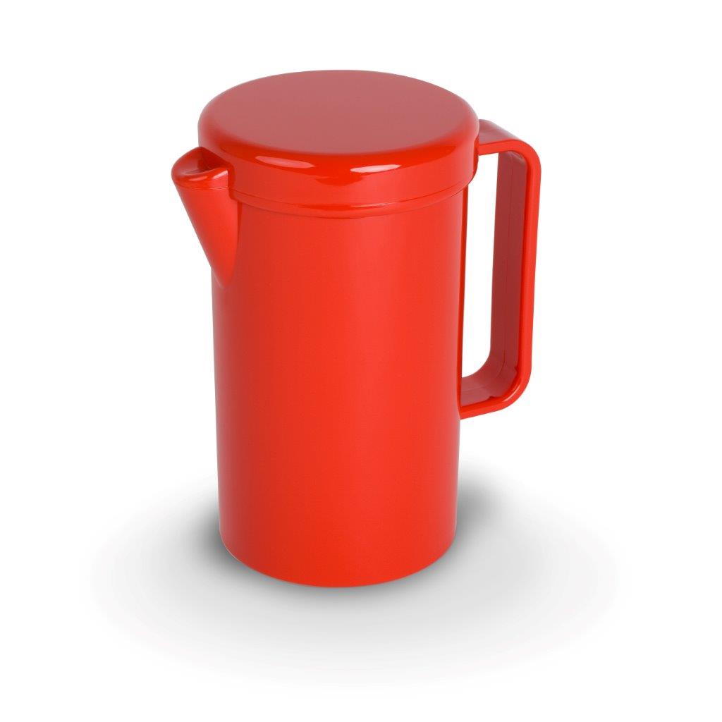 Kinderzeug Kanne LUKAS 1,3 l mit Deckel, rot