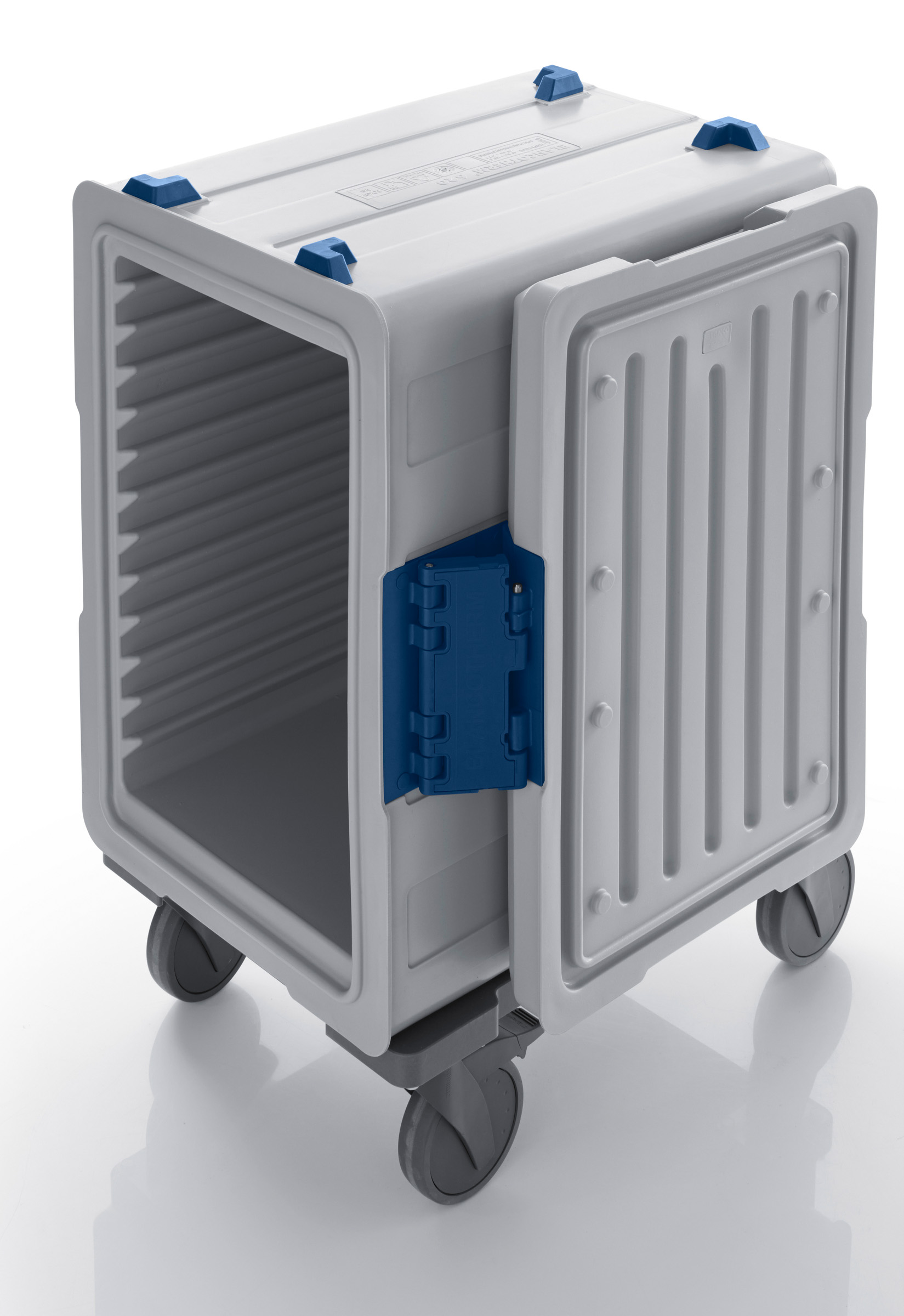 BLANCO BLANCOTHERM 620 KUF-F, Speisentransportbehälter, a. Kunststoff, fahrbar, mit Rollen gemäß DIN 18867-8 a. Kunststoff, 4