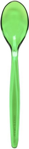 Roltex Teelöffel aus Copolyester in transparentem grün