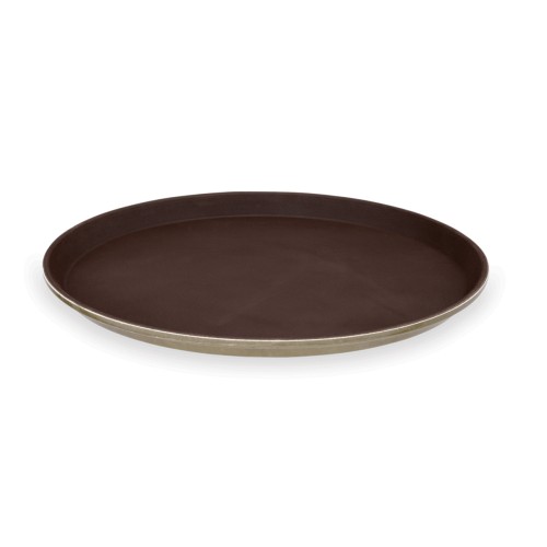 Tablett, Material: Polyester. Durchmesser: 40 cm.