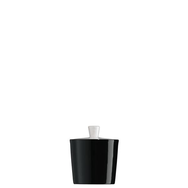 Zuckertopf TRIC, Inhalt: 0,23 ltr., schwarz, Arzberg Porzellan