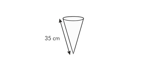 Spritzbeutel DELÍCIA 35 cm, aus Leinwand, 6 Tüllen