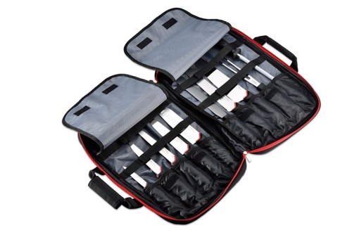 Messertasche Neoprene bestückt 10tlg. PrimeLine Chef Giesser - Made in Germany