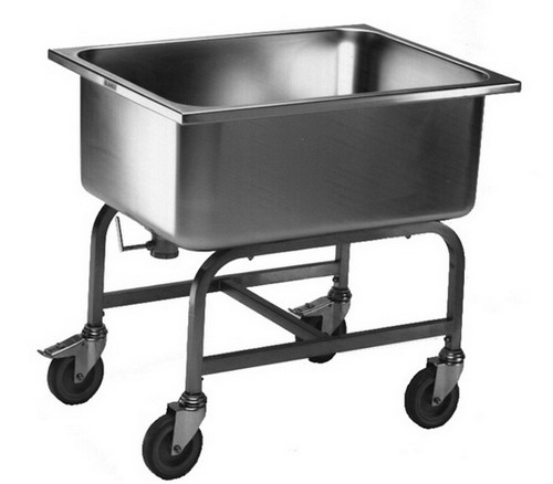 BLANCO Kartoffel- und Gemüsewaschwagen KWAF 160 Chromnickelstahl 18/10