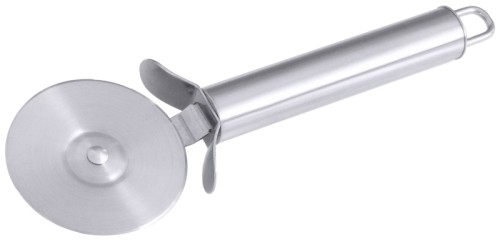 Pizza-/Teigschneider Serie POLARIS, mit seidenmatt poliertem Griff aus Edelstahl 18/10, glattes Rädchen aus matt poliertem Klingenstahl,