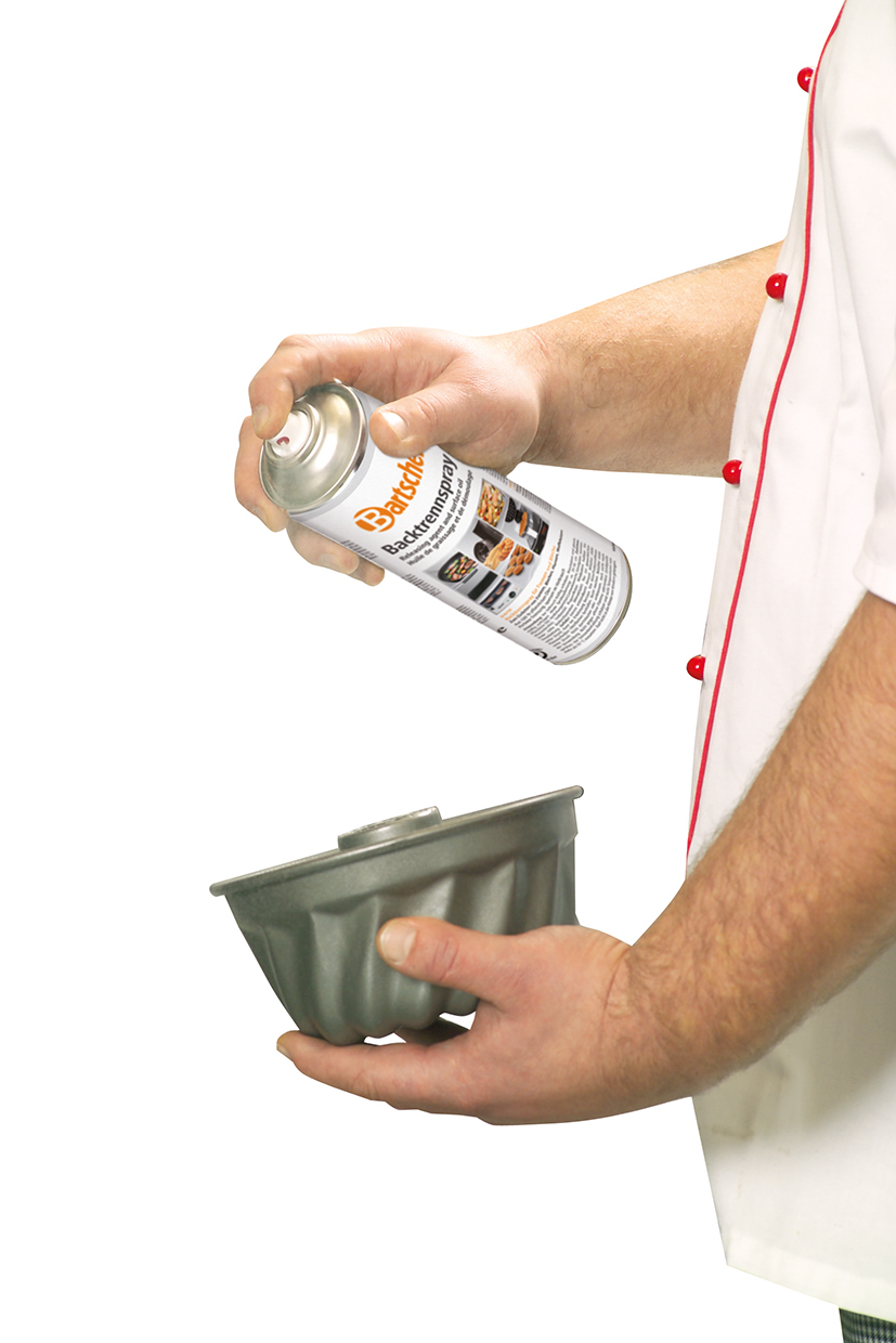Bartscher Backtrennspray 500ml DS | Inhalt / Dose: 500 ml | Maße: 6,5 x 6,5 x 240 cm. Gewicht: 0,37 kg