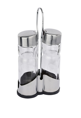 Menage MENAGE SERIE 1755. › Unterteil aus Kunststoff› Einsätze aus Glas. 2-teilig,