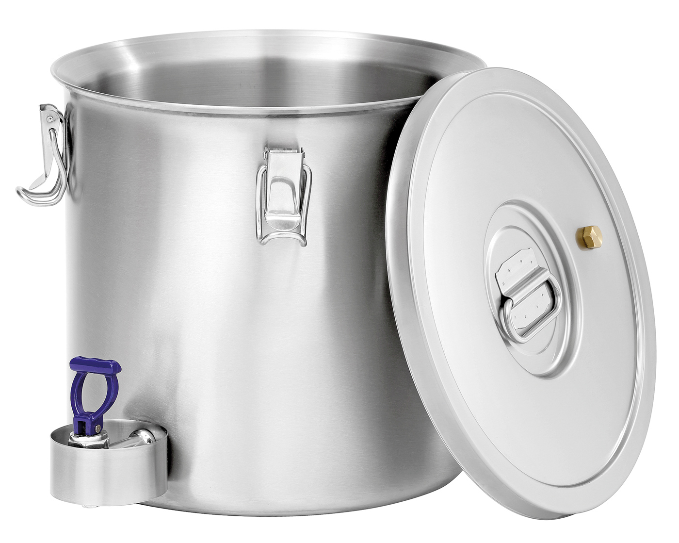 Bartscher Thermo-Transportbehälter 20L Plus |Ablasshahn: Ja | Maße: 34,3 x 39,5 x 34,5 cm.Gewicht: 7,1 kg