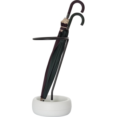 Paperflow Schirmständer 32 x 60 x 32 cm (B x H x T) Stahl, epoxybeschichtet weiß