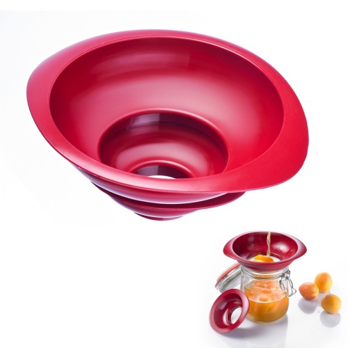 Westmark Einmachtrichter »Twix«, rot, PP