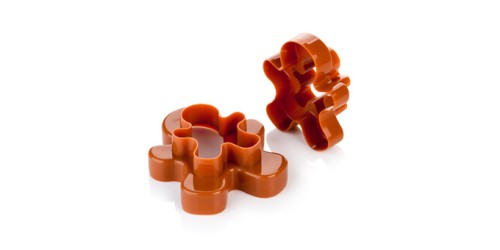 Beidseitige Ausstecher Männchen DELÍCIA, 4 Größen