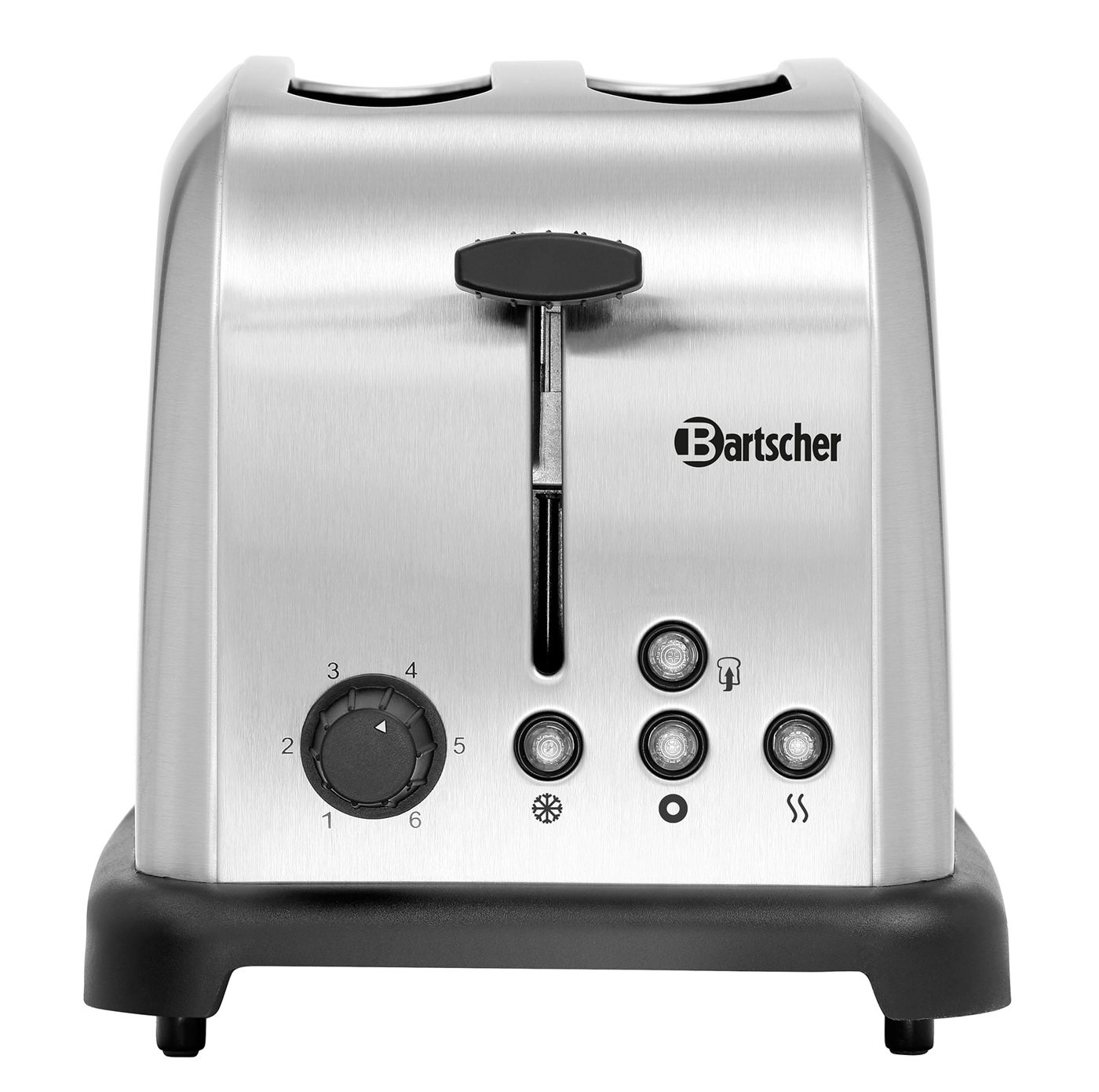 Bartscher Toaster TBRB20 | Kontrollleuchte:Auftauen ,Aufwärmen ,Bagel toasten ,Toasten |Maße: 34 x 21,5 x 22,0 cm.