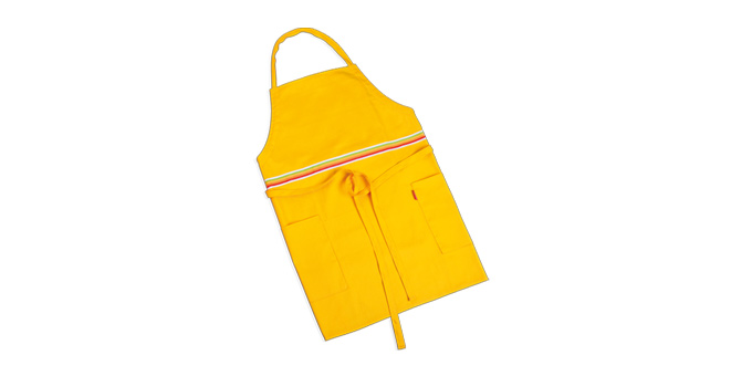 Küchenschürze PRESTO TONE , gelb Baumwolle