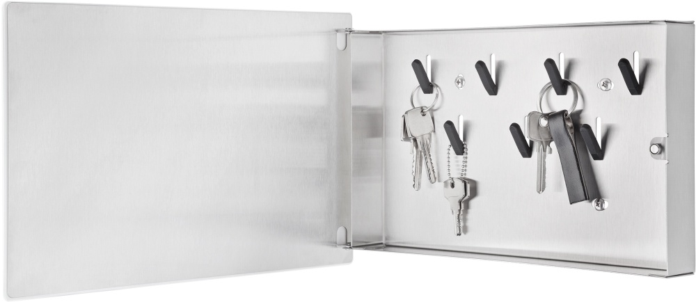 BLOMUS Schlüsselkasten/Glasmagnettafel - White, H 20 cm, B 30 cm, T 5 cm -