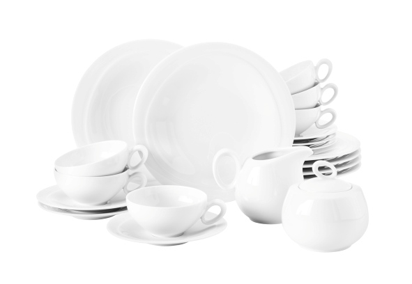 Seltmann Teeservice 20-tlg. F, Form: Trio, Dekor: 00007