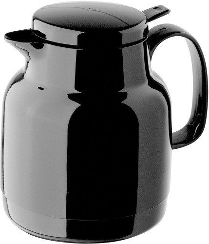 Helios Isolierkanne Mondo Push 1,0 l schwarz