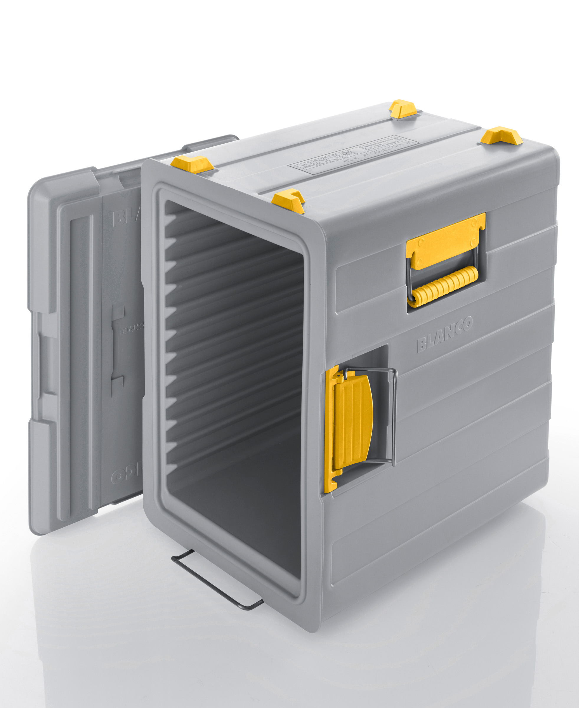 BLANCO BLANCOTHERM 620 KUS, Speisentransportbehälter aus Kunststoff, mit Stecktür, Verschluss seitlich, Kapazität: 3x GN