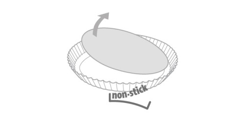 Obstkuchenform mit abnehmbarem Boden DELÍCIA ø 28 cm
