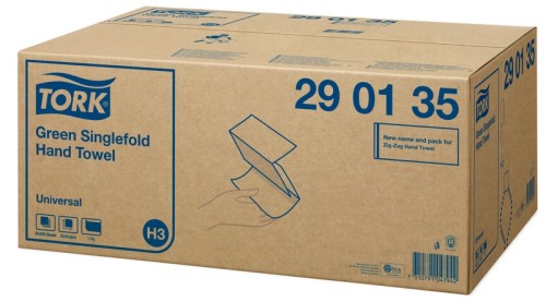 Tork grüne Zickzack Handtücher Universal