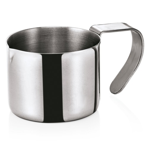 Gießer, Hochglanzpoliert. Material: Chromnickelstahl. Inhalt in Litern: 0,015. Durchmesser: 3 cm. Maße: Höhe: 25 mm