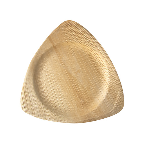 25 Teller, Palmblatt "pure" 3-eckig 25 cm x 25 cm x 1,5 cm von PAPSTAR