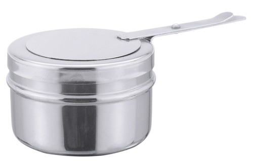 Brennbehälter aus Edelstahl, Ersatzbehälter passend zu allen mit Brennpaste beheizbaren Chafing Dish von Contacto