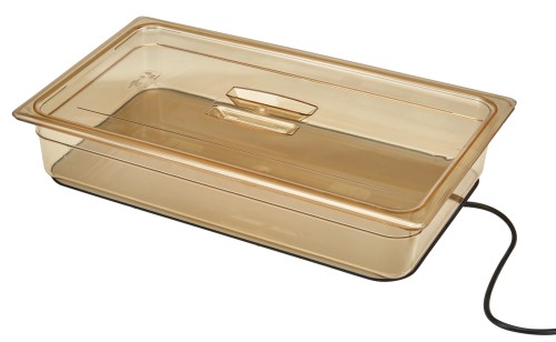 Cam GoHeat™ Warmhalteplatte 200W, 230V EU Silbermetallic von Cambro