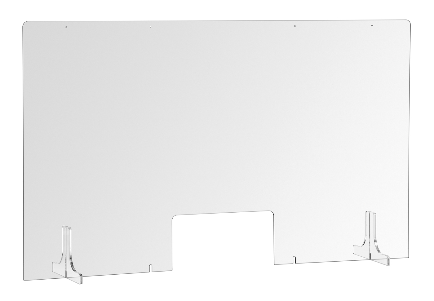 Bartscher Hygieneschutz 1500PGLD | MaßeDurchreiche: B 400 x H 200 mm | Maße: 150 x 30 x90,0 cm. Gewicht: 6,6 kg