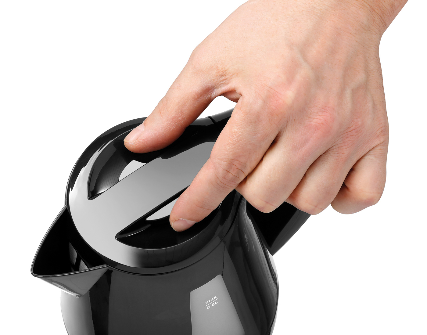 Bartscher Wasserkocher 0,8L |Kochstopp-Automatik: Ja | Maße: 14 x 20 x 19,5 cm.Gewicht: 0,65 kg