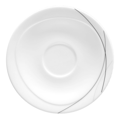 Seltmann Untere zur Frühstückstasse 17,5 cm, Form: Trio, Dekor: 71381 Highline