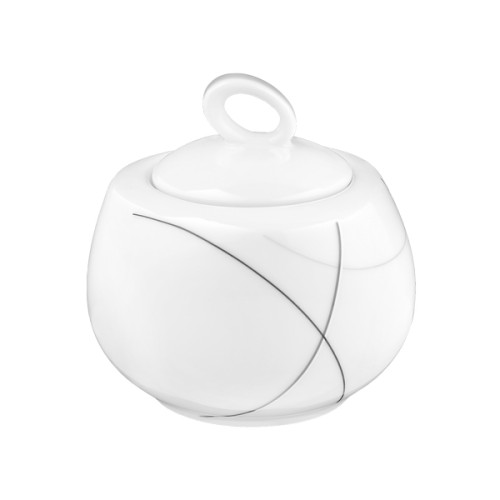 Seltmann Zuckerdose 6 Personen, Form: Trio, Dekor: 71381 Highline