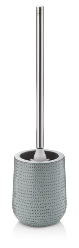 KELA WC-Garnitur Dots Keramik graubraun 46,0cm 11,5cmØ