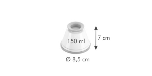 Panna-Cotta-Förmchen DELÍCIA, 4 St.