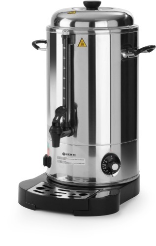 HENDI Heissgetränkespender Doppelwandig - Ø241x(H)480 mm - 9,0 Liter 230 V