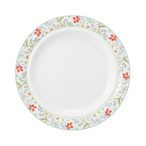 Seltmann Teller flach 23 cm Fahne, rund, Form: Community, Dekor: 57401 Landhaus, hohe Kantenschlagfestigkeit, Made in Germany