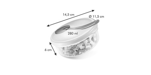 Reiseteller PAPU PAPI, mit Löffel, rosa