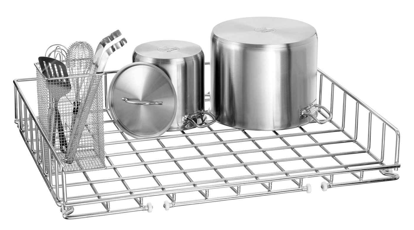 Bartscher Universalkorb TS8500 | Innenhöhe: 125mm | Maße: 85 x 72,5 x 13,5 cm. Gewicht: 9,7 kg