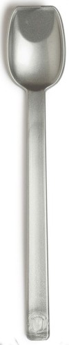 Roltex Löffel aus Copolyester mit flacher Kante, Silber