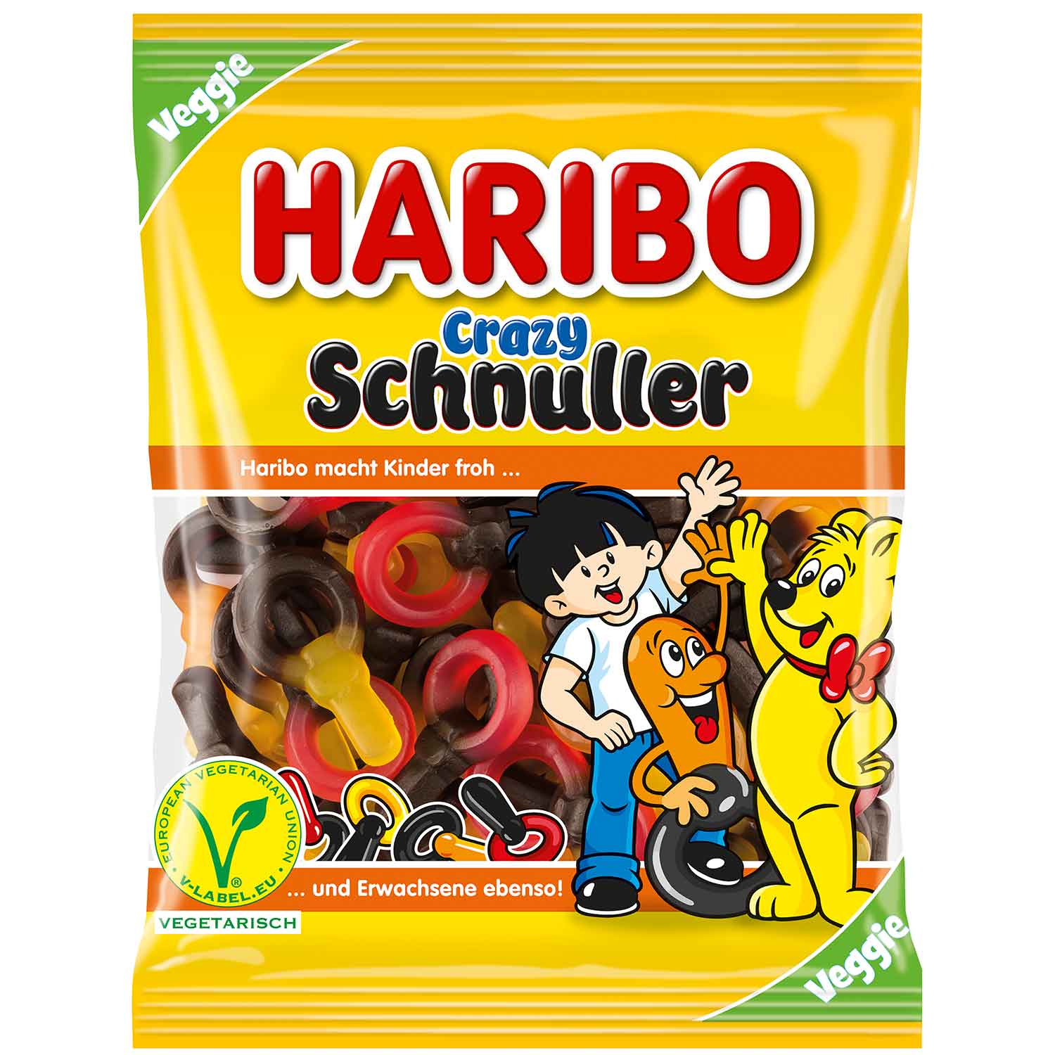 Haribo Fruchtgummi, Crazy Schnuller 175G