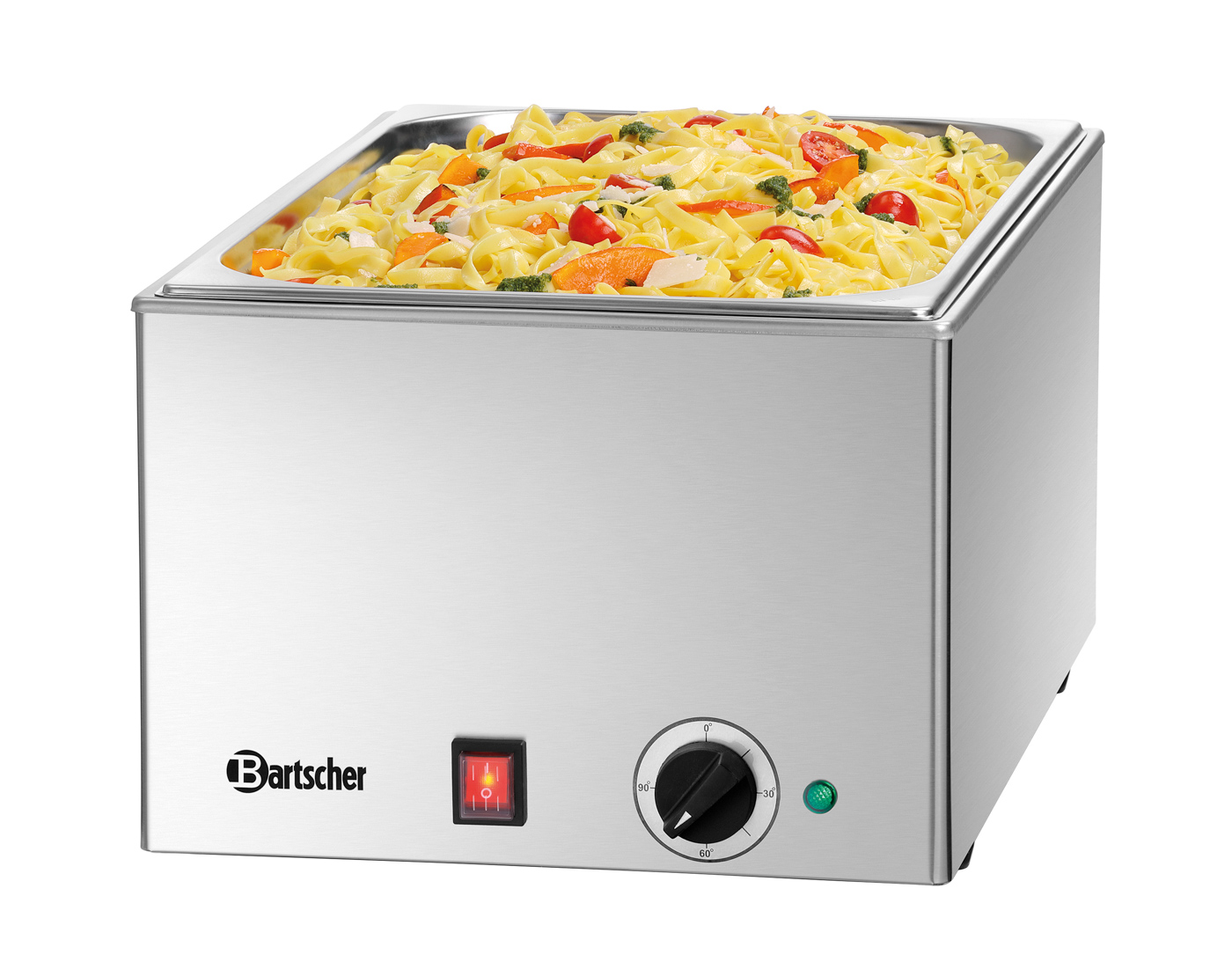 Bartscher Bain Marie 111-150 | Frequenz: 50 Hz |Maße: 338 x 54 x 248 mm. Gewicht: 8 kg