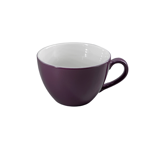 Obertasse 0,32 l - Form: Table Selection - Dekor, 79932 pflaume - aus Porzellan. Hersteller:, Eschenbach. "Made in Germany".