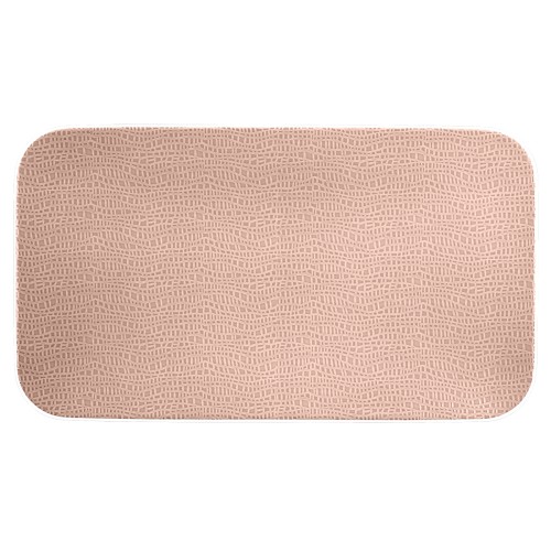 Seltmann Coupteller flach rechteck. 35x20cm M5385, 4, Form: Coup Fine Dining, Dekor: 57270 altrosa