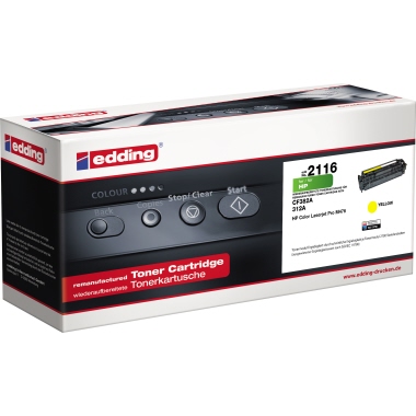 edding Toner HP 312A EDD-2116 ca. 2.700 Seiten gelb