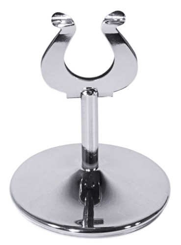 Bankettkartenständer aus Edelstahl, hochglänzend, schwere Qualität Bodendurchmesser: 8 cm, Höhe: 10 cm