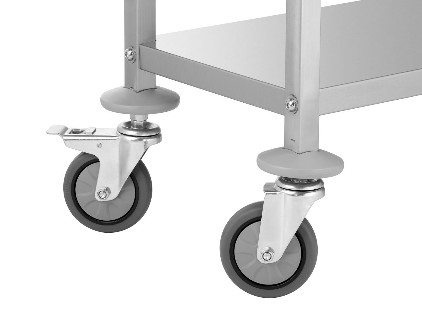 Bartscher Besteckwagen TBST200 | Mit Griff(en):Ja | Maße: 59,4 x 30,5 x 120,5 cm. Gewicht: 10 kg